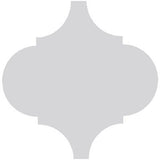 Mission Arabesque Malaga Gray 8"x8" Cement Tile - Avente Tile