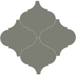 Mission Arabesque Malaga Green Forest 8"x8" Cement Tile - Avente Tile