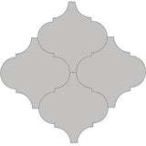 Mission Arabesque Malaga Gris 8"x8" Cement Tile - Avente Tile