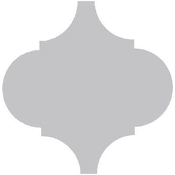 Mission Arabesque Malaga Gris Mexico 10"x10" Cement Tile - Avente Tile