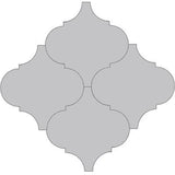 Mission Arabesque Malaga Gris Mexico 8"x8" Cement Tile - Avente Tile
