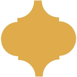 Mission Arabesque Malaga Jaune Fonce 10"x10" Cement Tile - Avente Tile