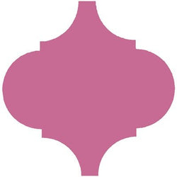 Mission Arabesque Malaga Mexican Rose 8"x8" Cement Tile - Avente Tile
