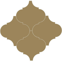 Mission Arabesque Malaga Mocha 8"x8" Cement Tile - Avente Tile