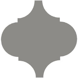 Mission Arabesque Malaga Natural Gray 10"x10" Cement Tile - Avente Tile