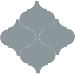 Mission Arabesque Malaga Peacock 8"x8" Cement Tile - Avente Tile