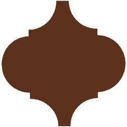 Mission Arabesque Malaga Red Brick 10"x10" Cement Tile - Avente Tile