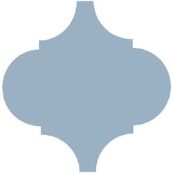 Mission Arabesque Malaga Sky Blue 10"x10" Cement Tile - Avente Tile