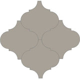 Mission Arabesque Malaga Taupe 8"x8" Cement Tile - Avente Tile