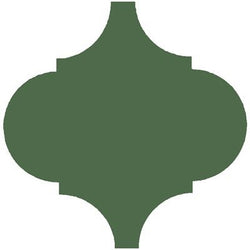 Mission Arabesque Malaga Verde Canada 10"x10" Cement Tile - Avente Tile