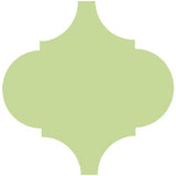 Mission Arabesque Malaga Verde Caribe 8"x8" Cement Tile - Avente Tile