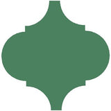 Mission Arabesque Malaga Vert Fonce 8"x8" Cement Tile - Avente Tile
