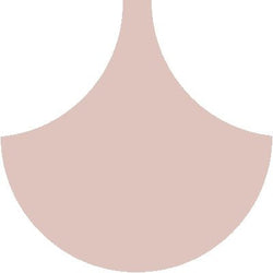 Mission Arabesque Rosa 8" Fish Scale Encaustic Cement Tile - Avente Tile