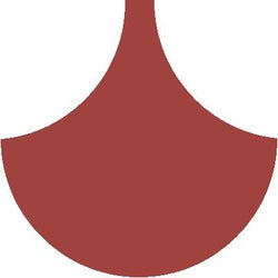 Mission Arabesque Rouge 8" Fish Scale Encaustic Cement Tile - Avente Tile