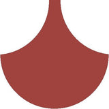 Mission Arabesque Rouge 8" Fish Scale Encaustic Cement Tile - Avente Tile