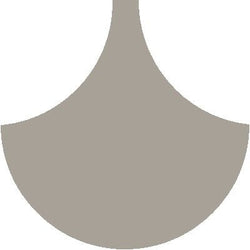 Mission Arabesque Taupe 8" Fish Scale Encaustic Cement Tile - Avente Tile