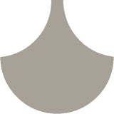 Mission Arabesque Taupe 8" Fish Scale Encaustic Cement Tile - Avente Tile