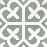 Mission Avignon Sage 8"x8" Encaustic Cement Tile - Avente Tile