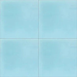 Mission Azul Caribe 12"x12" Encaustic Cement Tile - Avente Tile