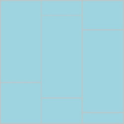 Mission Azul Caribe 6"x12" Encaustic Cement Tile - Avente Tile