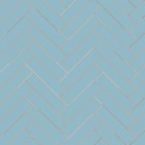 Mission Azul Morocco 2"x8" Encaustic Cement Tile - Avente Tile