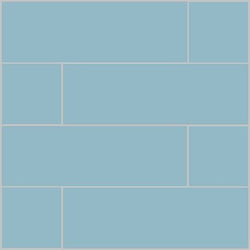 Mission Azul Morocco 4"x12" Encaustic Cement Tile - Avente Tile