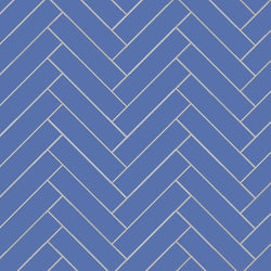 Mission Azul Rey 2"x8" Encaustic Cement Tile - Avente Tile