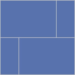 Mission Azul Rey 8"x12" Encaustic Cement Tile - Avente Tile