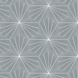 Mission Bakery Oxford Gray 8" Hexagon Cement Tile - Avente Tile