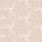 Mission Bakery Salmon & White 8" Hexagon Cement Tile - Avente Tile