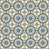 Mission Bern Sky 8"x8" Encaustic Cement Tile - Avente Tile