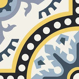 Mission Bern Sky 8"x8" Encaustic Cement Tile - Avente Tile