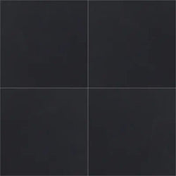 Mission Black 10"x10" Encaustic Cement Tile - Avente Tile