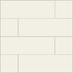 Mission Blanc 4"x12" Encaustic Cement Tile - Avente Tile
