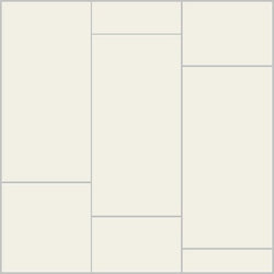 Mission Blanc 6"x12" Encaustic Cement Tile - Avente Tile
