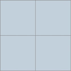 Mission Blue Clair 10"x10" Encaustic Cement Tile - Avente Tile
