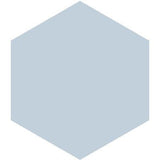 Mission Blue Clair 8" Hexagon Encaustic Cement Tile - Avente Tile