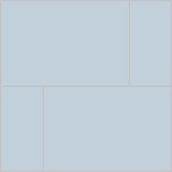 Mission Blue Clair 8"x12" Encaustic Cement Tile - Avente Tile