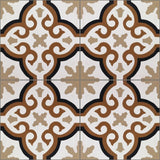 Mission Bocassio Mohave 8"x8" Encaustic Cement Tile - Avente Tile