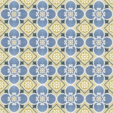 Mission Canadensis Crema 8"x8" Encaustic Cement Tile - Avente Tile