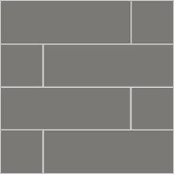 Mission Charcoal 4"x12" Encaustic Cement Tile - Avente Tile