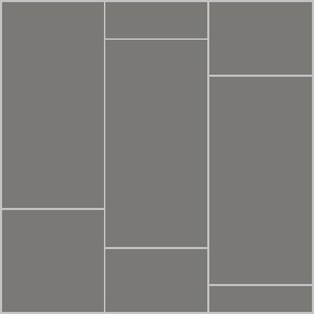 Mission Charcoal 6"x12" Encaustic Cement Tile - Avente Tile