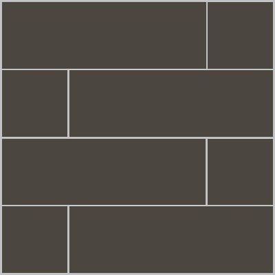 Mission Chocolate 4"x12" Encaustic Cement Tile - Avente Tile