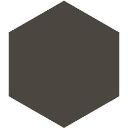 Mission Chocolate 8" Hexagon Encaustic Cement Tile - Avente Tile