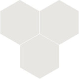 Mission Clam 8" Hexagon Encaustic Cement Tile - Avente Tile