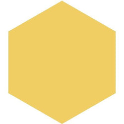 Mission Crema 8" Hexagon Encaustic Cement Tile - Avente Tile