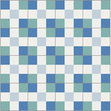 Mission Cuadros 9 - B 8"x8" Encaustic Cement Tile - Avente Tile