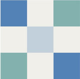 Mission Cuadros 9 - B 8"x8" Encaustic Cement Tile - Avente Tile