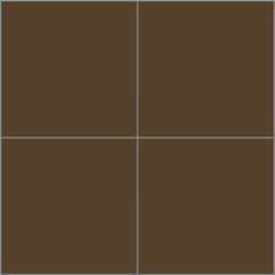 Mission Dark Brown 10"x10" Encaustic Cement Tile - Avente Tile