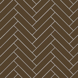 Mission Dark Brown 2"x8" Encaustic Cement Tile - Avente Tile
